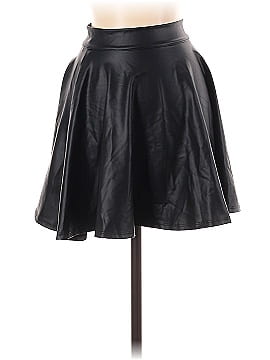 Love to Love Faux Leather Skirt (view 1)