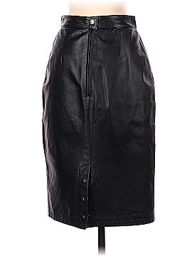 Global Identity Faux Leather Skirt (view 2)