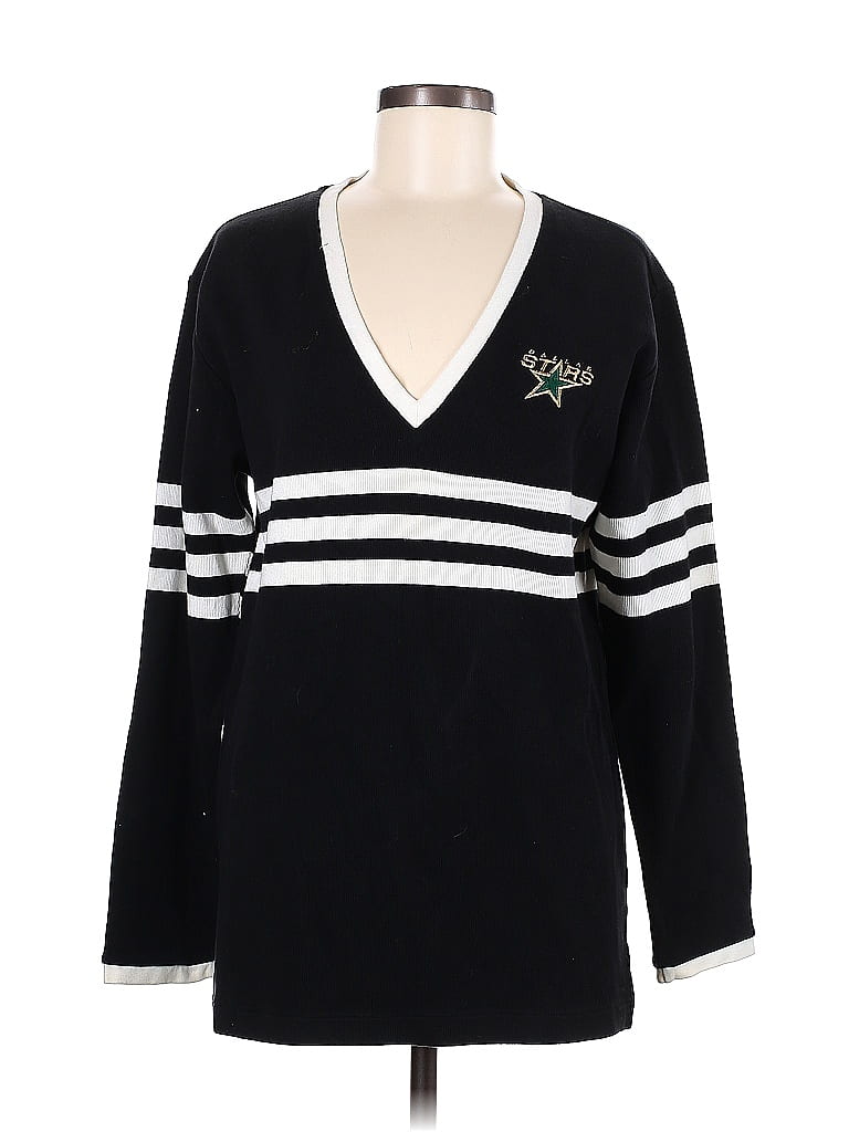 Antigua 100% Cotton Black Pullover Sweater Size M - photo 1