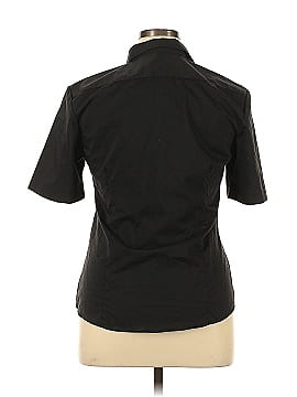 Doublju Short Sleeve Button-Down Shirt (view 2)