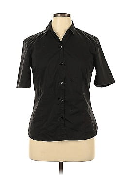 Doublju Short Sleeve Button-Down Shirt (view 1)