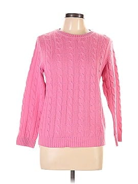 Amicale Cashmere Pullover Sweater (view 1)