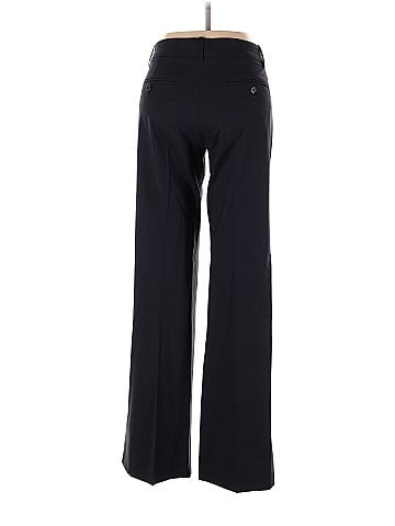 Theory Solid Black Wool Pants Size 4 - 81% off