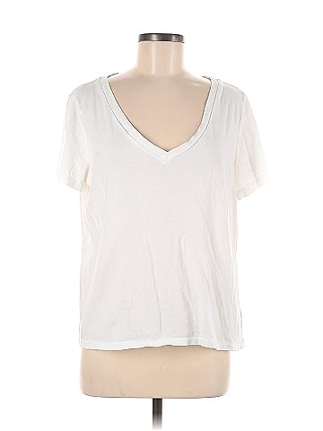 Under Armour White Ivory Active T-Shirt Size XL - 53% off