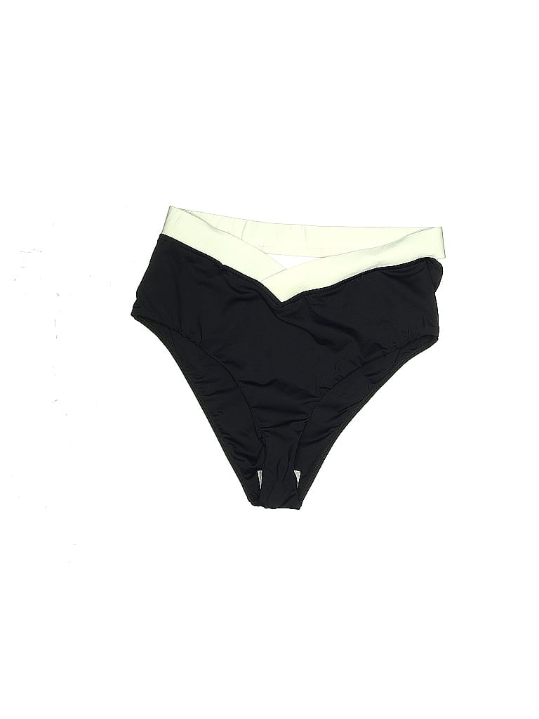 Assorted Brands Solid Black Swimsuit Bottoms Size L 44 Off Thredup