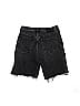 Abercrombie & Fitch 100% Cotton Black Denim Shorts Size 8 - photo 2