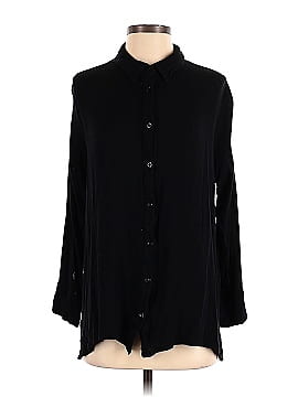 Missguided Long Sleeve Button-Down Shirt (view 1)