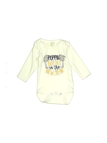 Laughing Giraffe Long Sleeve Onesie (view 1)