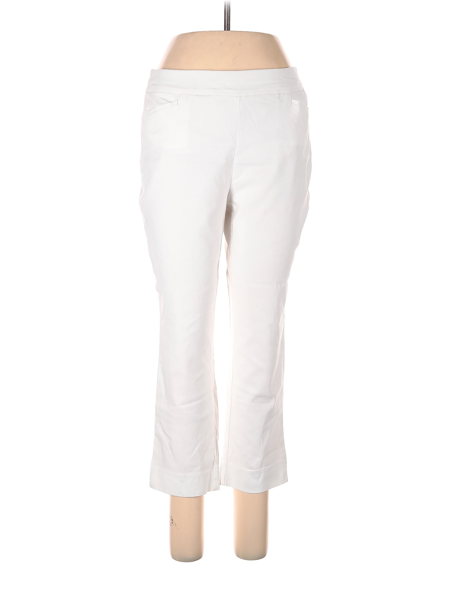 Zenergy by Chico's Solid White Leggings Size Med (1) - 60% off
