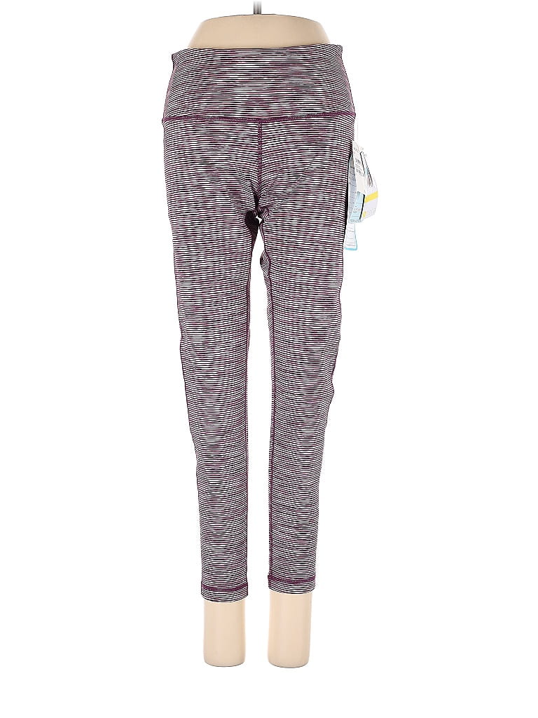 Zella Marled Multi Color Purple Leggings Size S - 63% off