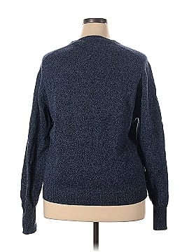CONTEXT exclusively for Lord & Taylor Wool Pullover Sweater (view 2)