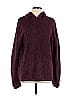 INC International Concepts 100% Cotton Burgundy Pullover Hoodie Size L - photo 1