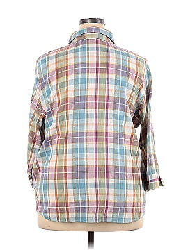 Alfred Dunner Long Sleeve Button-Down Shirt (view 2)