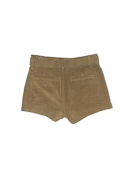 FRAME Denim Leather Shorts (view 2)
