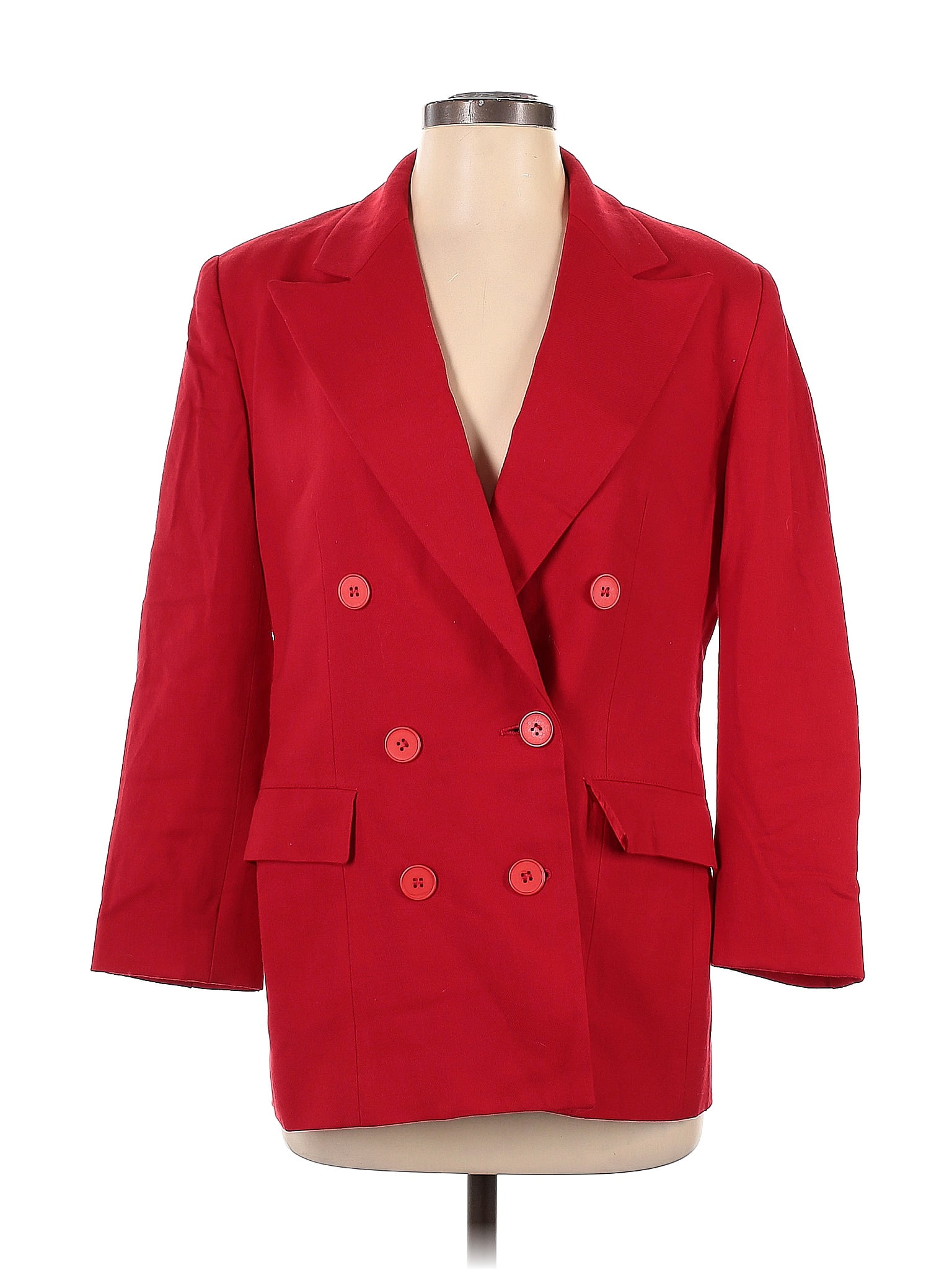 70’s Red Wool Blazer by Evan Picone main image 0