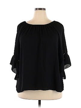 Cato 3/4 Sleeve Top (view 1)