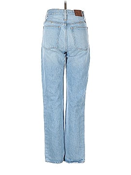 Madewell Classic Straight Full-Length Jeans in Hartsville Wash (view 2)