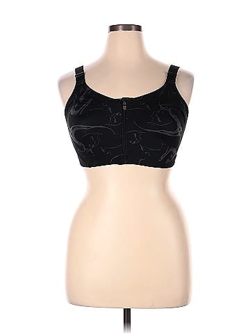 all in motion 100% Polyester Black Sports Bra Size XL (38D) - 41% off