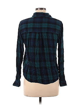Kensie Long Sleeve Button-Down Shirt (view 2)