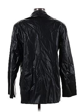 steele. Faux Leather Jacket (view 2)