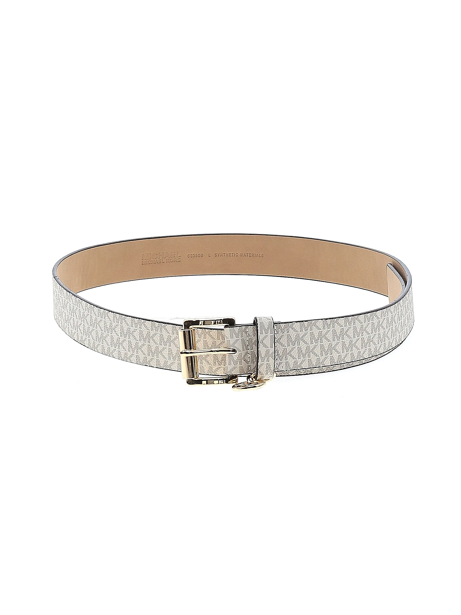 MICHAEL Michael Kors Silver Belt Size L 54 off ThredUp