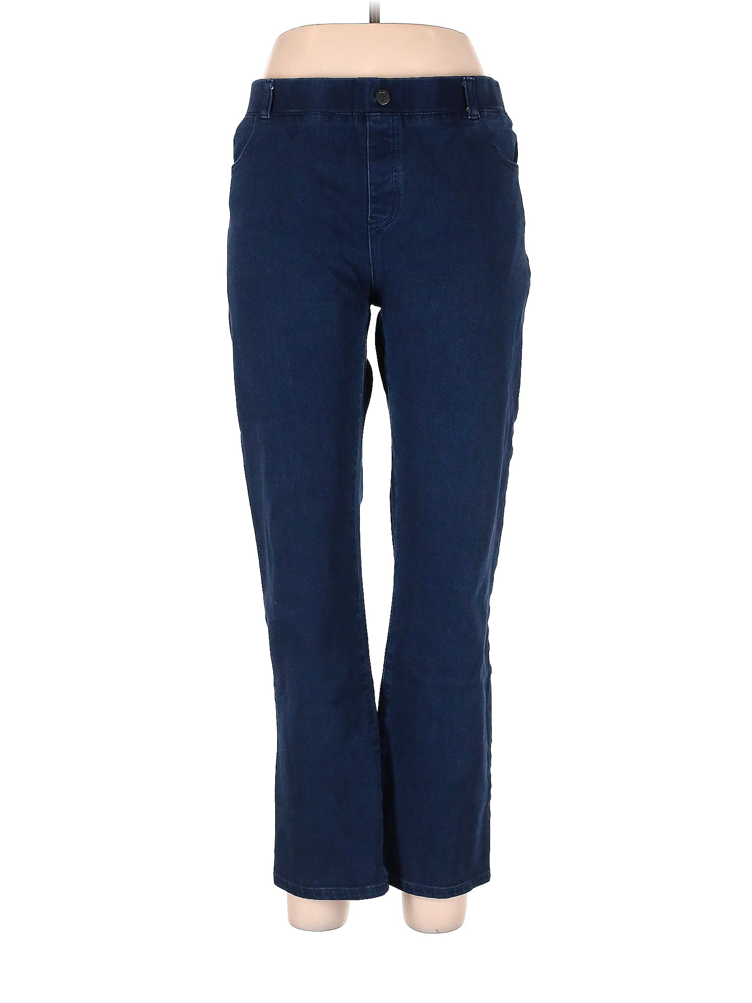 Halara Navy Blue Casual Pants Size L (Petite) - 57% off