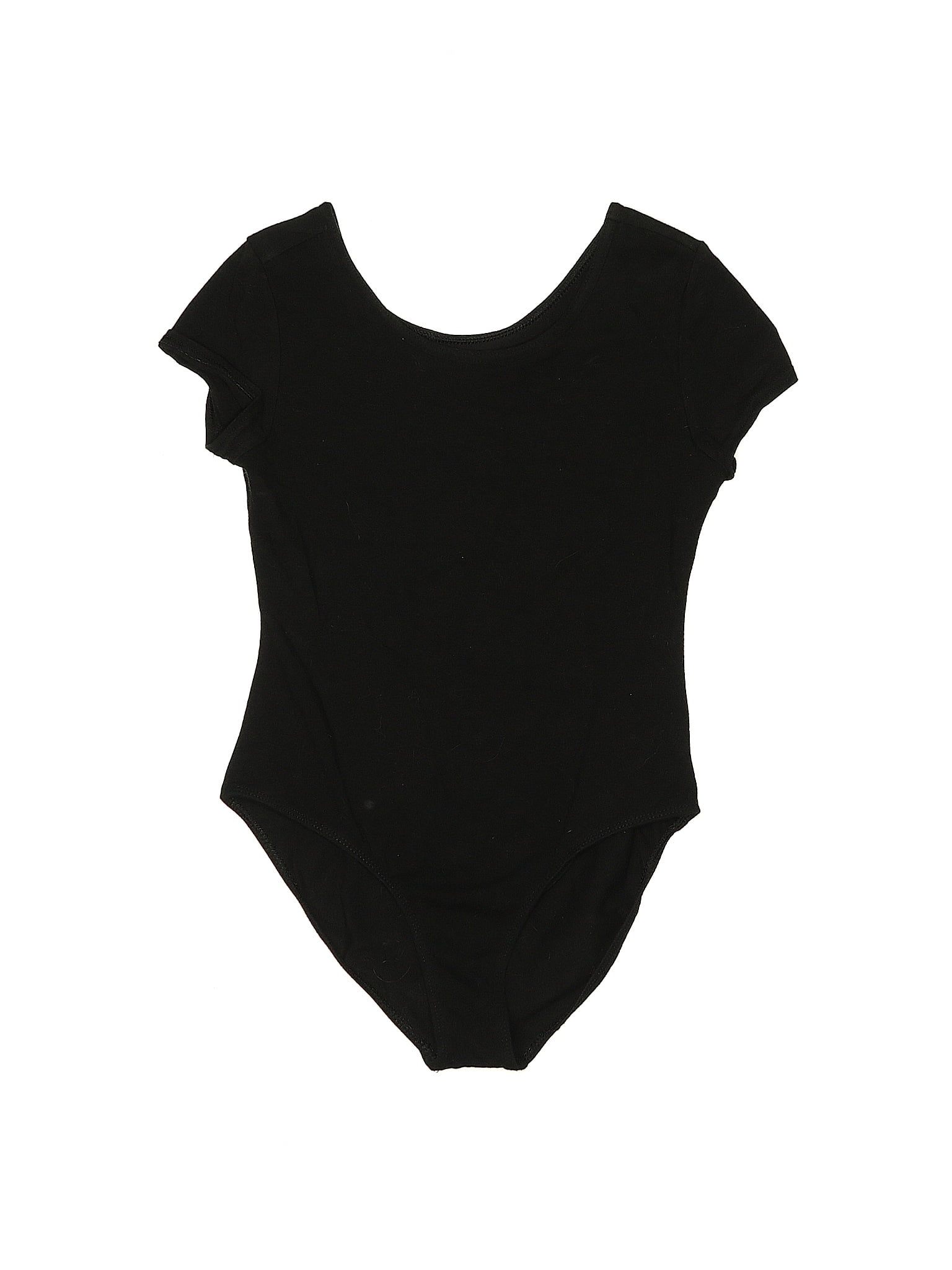 Danskin Now Solid Black Bodysuit Size XL 44 off ThredUp