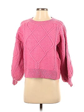 Line & Dot Pullover Sweater (view 1)