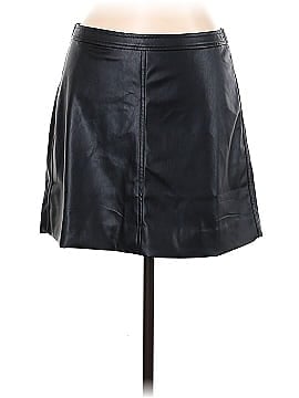 J.Crew Collection Faux Leather Skirt (view 1)