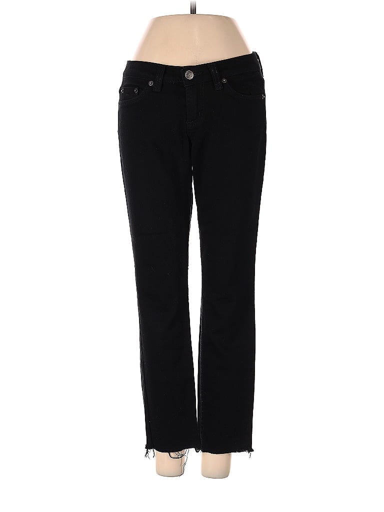 Pre-owned John Eshaya Jeans In Black