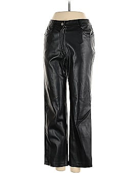 Crescent Faux Leather Pants (view 1)