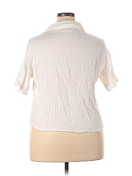 Shein Short Sleeve Button-Down Shirt (view 2)