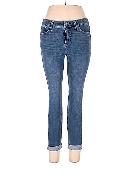 LC Lauren Conrad Jeans Women's 29x30 Blue Dark Wash Skinny Jeans