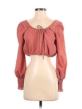 WAYF Long Sleeve Blouse (view 1)