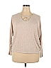 Democracy Tan Pullover Sweater Size XL - photo 1