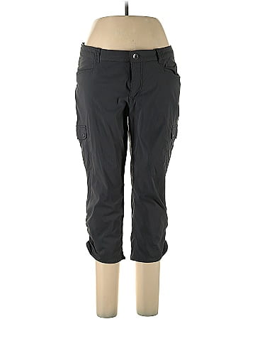 Xersion Solid Black Casual Pants Size L - 52% off