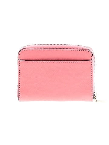 Kate Spade New York Pink Leather Wristlet Wallet Clutch Pouch