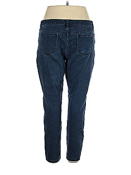 SIMPLY VERA WANG Womens Jeans Blue Size 12 Straight Stretch Cotton Blend  £22.46 - PicClick UK