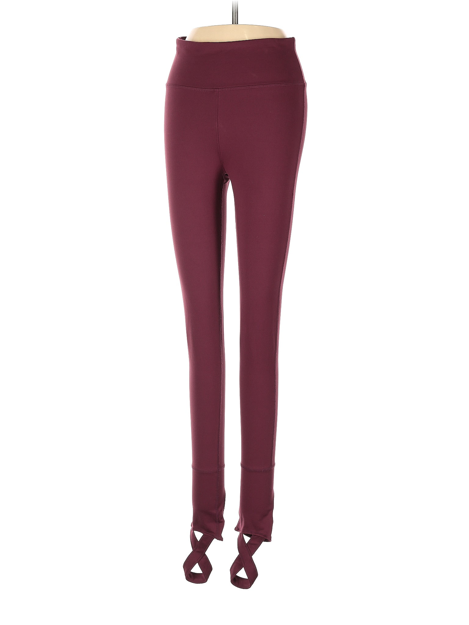 Zyia Active Solid Red Leggings Size 2 - 47% off