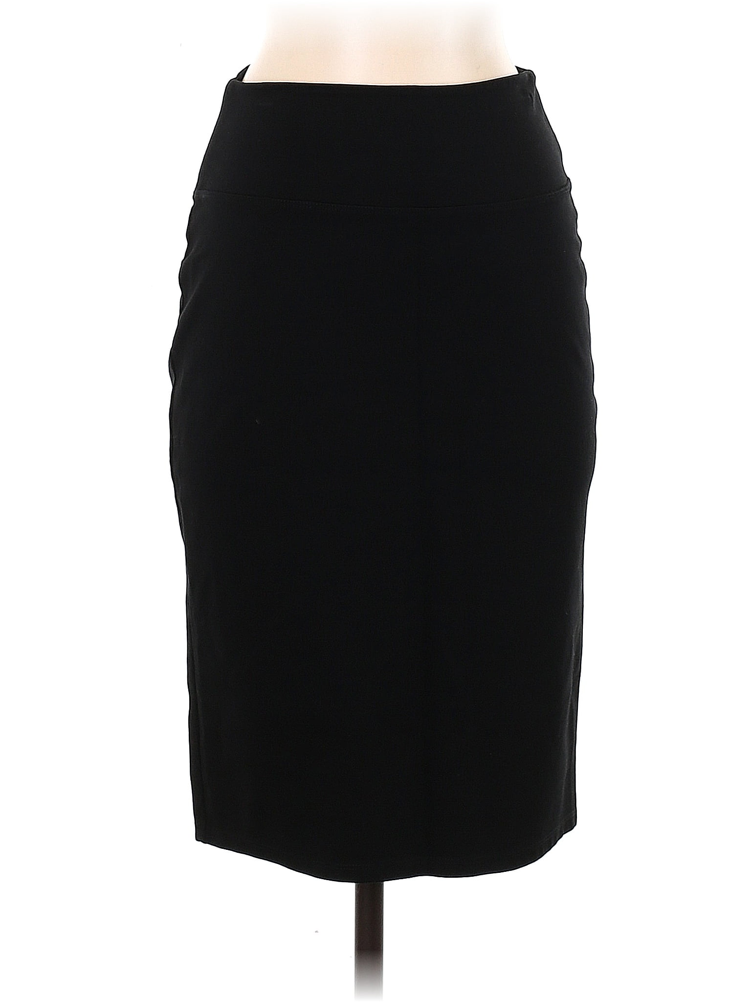 Halogen Solid Black Casual Skirt Size XXS 68 off ThredUp