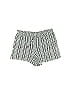 Apt. 9 100% Rayon Stripes Chevron-herringbone Zebra Print Gray Shorts Size M - photo 1
