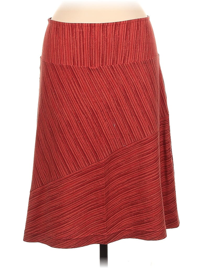 Unbranded Chevron-herringbone Red Casual Skirt Size M - photo 1