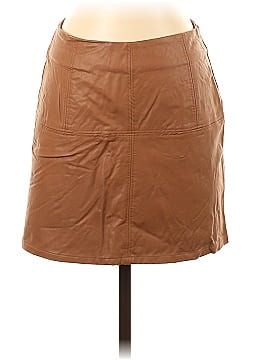 Very J Faux Leather Skirt (view 1)