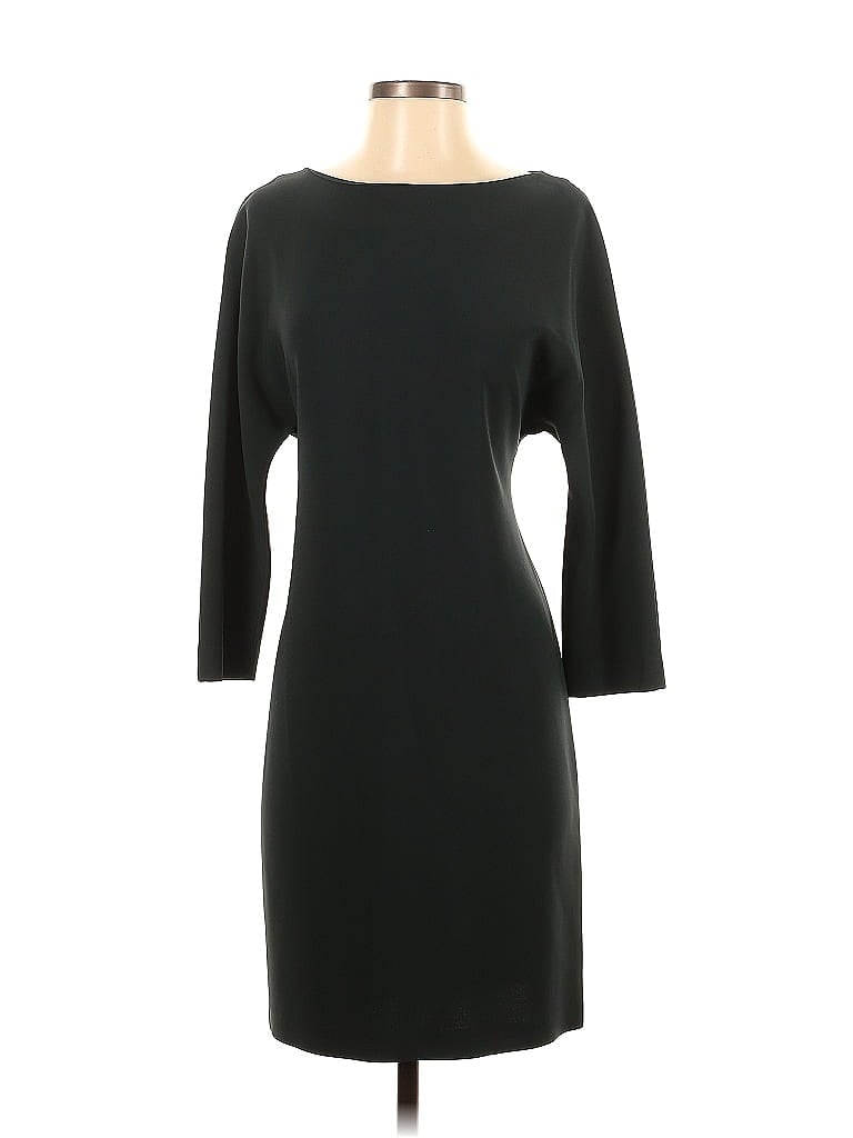 Club Monaco Solid Black Casual Dress Size 0 - photo 1