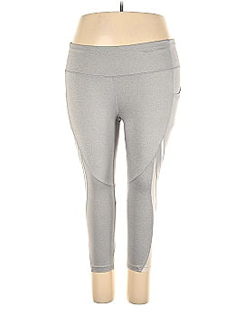 Avia Grey Women's Workout Pants Size XL in women No - Depop