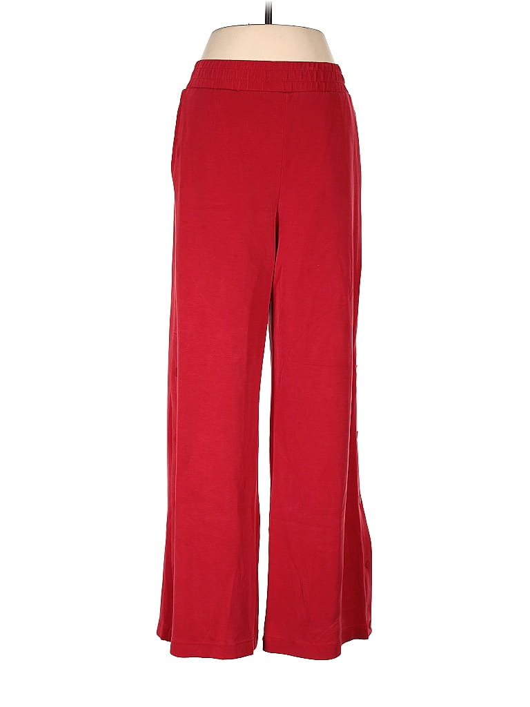 Oysho Solid Red Sweatpants Size M - 68% off | ThredUp