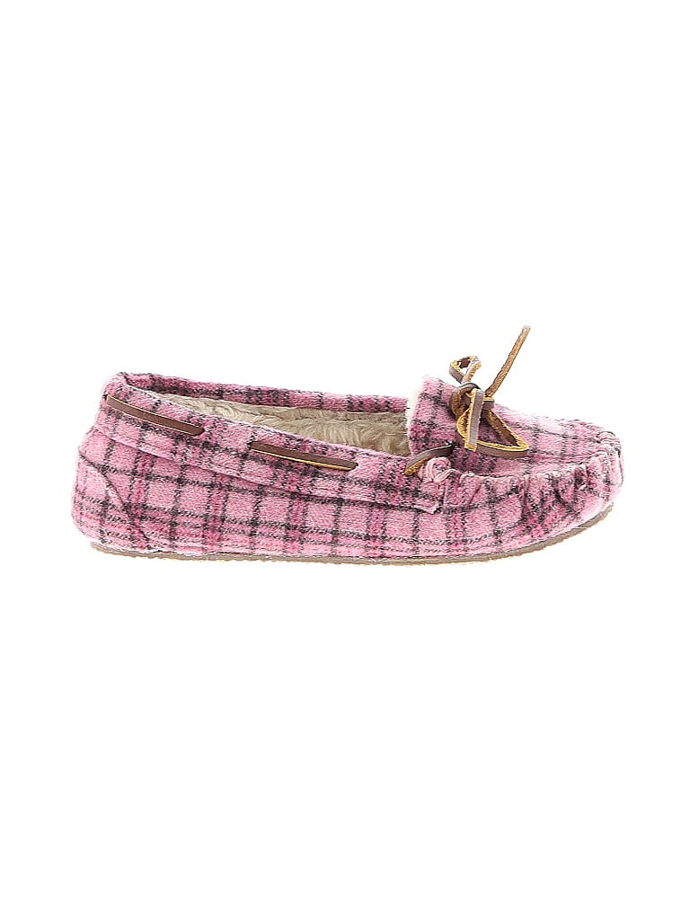 Plaid Pink Flats Size 2 50 off ThredUp