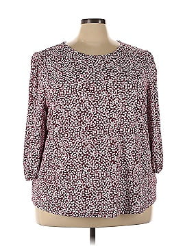 Adrianna Papell 3/4 Sleeve Blouse (view 1)