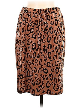 Tickled Teal Casual Skirt (view 1)
