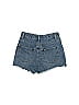Uniqlo 100% Cotton Blue Denim Shorts Size 12 - photo 2